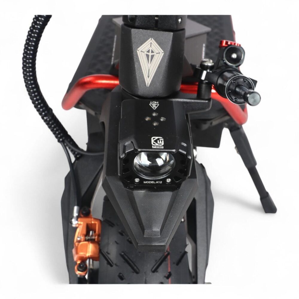 image Dualtron Alien chassis avant de face